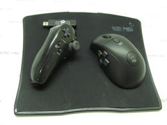 Игровой контроллер беспроводной SplitFish Gameware FragFX Shark /Мышь: 10 клавиш + колесо /Контроллер: 5 клавиш, D-pad, аналоговый джойстик /Коврик /совместимость: ПК, Mac, PS3 /RTL
