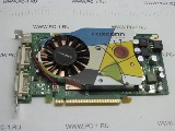 Видеокарта PCI-E Foxconn GeForce 7900 GS OC /256Mb /DDR3 /256bit /Dual-DVI /TV-Out /Питание 6pin /RTL /НОВАЯ