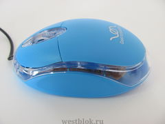 Мышь Legend оптическая проводная USB Синий/