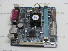 Материнская плата MB Gigabyte GA-D525TUD /Процессор Dual-Core Intel Atom D525 (1.8GHz) /PCI /2xDDR3 /4xSATA /Sound /SVGA /4xUSB /LAN /LPT /COM /mini-ITX