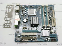 Материнсткая плата MB Gigabyte GA-EG41MFT-US2H /Socket 775 /2xPCI /PCI-E x16 /PCI-E x1 /4xSATA /4xDDR2 /4xUSB /HDMI /DVI /VGA /1394 /Optical SPDIF /LAN /mATX /Заглушка