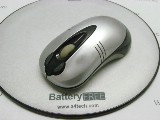 Мышь оптическая беспроводная не требующая батареек A4Tech Battery Free NB-70 /5 кнопок + колесо прокрутки /USB /800 dpi /диаметр коврика 225 мм