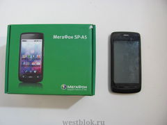 Смартфон МегаФон SP-A5 /GSM, 3G /экран 3.5" (480x800) /Wi-Fi /GPS /Bluetooth /камера 5 МП /microSD /Android /RTL /Без зарядки /Нерабочий