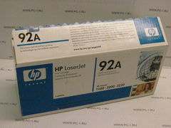 Картридж оригинальный Hewlett-Packard C4092A для принтеров HP LaserJet 1100, 3200, 3220 /НОВЫЙ /Вскрытая упаковка