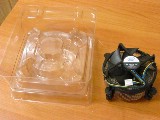 Кулер Socket 1366 Intel /PWM (широтно-импульсная модуляция), От термодатчика /Радиатор: Алюминий + Медь /BOX /НОВЫЙ