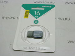 Флэш-накопитель USB 16Gb Smartbuy SB16GBCR-Db /USB 2.0 /RTL /НОВЫЙ