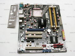 Материнская плата MB ASUS P5B-E Plus /Socket 775 /3xPCI /PCI-E x16 /PCI-E x1 /4xDDR2 /6xSATA /Sound /4xUSB /LAN /1394 /COM /S/PDIF /ATX /Заглушка
