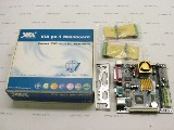 Материнская плата MB VIA PC-1 (PC1000) /Встроенный процессор VIA PC-1000 (1.0GHz) /PCI /DDR400 /2xIDE /Sound /LAN /2xUSB /VGA /COM /LPT /mini-ITX /RTL /НОВАЯ