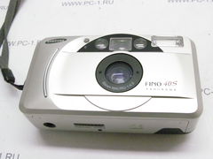 Аналоговая фотокамера Samsung Fino 40S /35-миллиметровая пленка /Объектив SAMSUNG 30 мм /Вспышка /Чехол