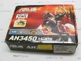 Видеокарта AGP ASUS AH3450/DI/512MD2(LP) Radeon HD 3450 512Mb /64 bit /GDDR2 /DVI /HDMI /VGA /Питание Molex /RTL