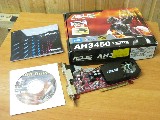 Видеокарта AGP ASUS AH3450/DI/512MD2(LP) Radeon HD 3450 512Mb /64 bit /GDDR2 /DVI /HDMI /VGA /Питание Molex /RTL