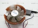 Кулер Zalman LED /Socket AM2, AM3, 939, 754, 478 /2400 об/мин /24 дБ /FAN 92mm, синяя подсветка /радиатор: медь /Регулятор оборотов