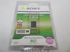 Карта памяти Memory Stick Micro M2 512Mb - Pic n 40315