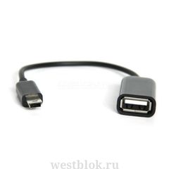 Кабель-переходник USB AF -&gt; miniUSB BM OTG