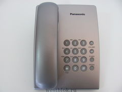 Телефон проводной Panasonic KX-TS2350/ Серебристый