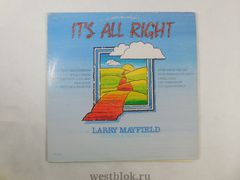 Грампластинка Larry Mayfield Its All Right - Pic n 72421