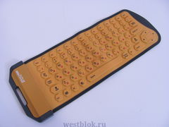 Клавиатура гибкая Flexible ST 1212 Желтая
