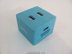 USB-хаб + Card Reader COMBO белый - Pic n 76502
