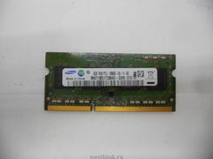 Модуль памяти Samsung SODIMM DDR3 4GB, 1333Mhz 